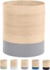 Handcrafted Bamboo Kitchen Utensil Organizer, Modern Countertop Holder, Large Capacity