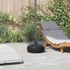 Umbrella Base Sand/Water Filled 4 gal Black