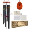 Wind Chimes for Outside, 41 in, Deep Tone Wind Chimes with 6 Tubes, Unique Large Memorial Wind Chimes for Anniversary