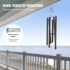 Wind Chimes for Outside, 66 in, Deep Tone Wind Chimes with 6 Tubes, Unique Large Memorial Wind Chimes for Anniversary