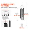 Wind Chimes for Outside, 66 in, Deep Tone Wind Chimes with 6 Tubes, Unique Large Memorial Wind Chimes for Anniversary