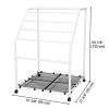 Pool PVC Towel Rack Black Net