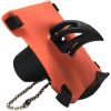 Portable bottle opener, a portable multi-functional keychain tool suitable for opening beer, soda, and screw-top bottles. It is suitable for travel